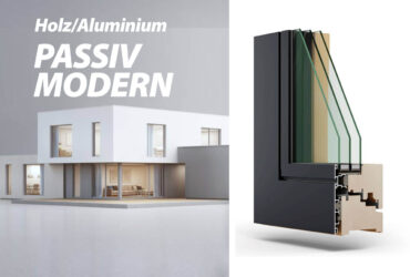 Barrier Holz-Alu Passiv Modern Fenster